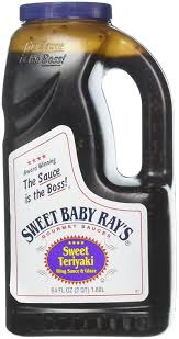 1 (10 oz.) bottle soy sauce 1 1/2 c. Amazon Com Sweet Teriyaki Wing Glaze Sauce By Sweet Baby Ray S 64 Oz Jug Grocery Gourmet Food