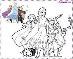 Dibujos Frozen Para Colorear Tu Sitio De Frozen En 2021 Frozen Para Colorear Dibujos Dibujos De Frozen