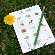 Kids Nature Scavenger Hunt Game Hiking Game Camping Etsy Camping Birthday Party 1st Birthday Party Games Kids Party Games