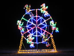 Ferris Wheel Christmas Display Outdoor Christmas Decor