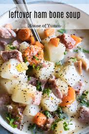 Leftover Ham Bone Soup Recipe Bone Soup Ham Bone Soup Ham Bone Recipes