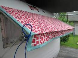 What I Came Up With Vintage Camper Camper Awnings Remodeled Campers