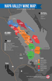 A Simple Guide To Napa Wine Map Wine Folly Wine Map Napa Valley Map Napa Wine