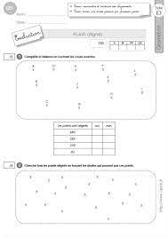 Ce1 Evaluation Points Alignes En Ce1 Cycle 2 Geometrie Ce1 Ce1 Calcul Ce1