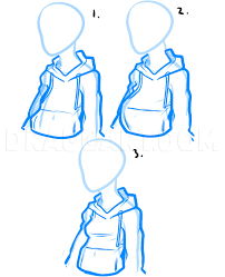 Guided drawing manga drawing art tips art realistic drawings drawing people drawing sketches. How To Draw A Hoodie Draw Hoodies Step By Step Drawing Guide By Dawn Dragoart Com