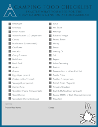 Camping food list the staples i take on every camping trip. Camping Food List The Best Foods To Bring For Easy Camping Meals