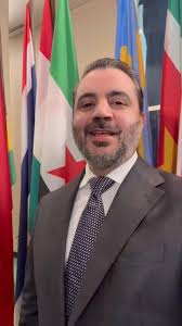 من مقر الامم المتحدة في نيويورك السيد الوزير يدعم حملة الوفاء لإدلب