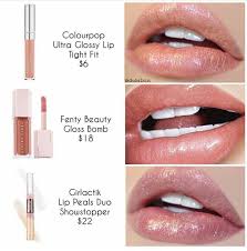 Bomb Baby Mini Lip Face Set By Fenty Beauty Review Swatches Dupes Mademoiselle O Lantern Colourpop Ultra Glossy Lip Fenty Beauty Lip Colors