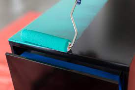 How to paint metal file cabinet. Beautiful Filing Cabinet Makeover Hgtv