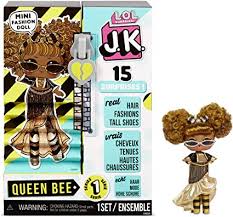 El juguete de moda son estas muñecas con un estilo completamente diferente a todo lo visto anteriormente. Amazon Com Lol Surprise Jk Mini Muneca De Moda Queen Bee Con 15 Sorpresas Incluyendo Trajes De Muneca De Vestir Accesorios Exclusivos Para Munecas Juguetes Para Ninas Y Juguetes De Mezcla Para Ninos