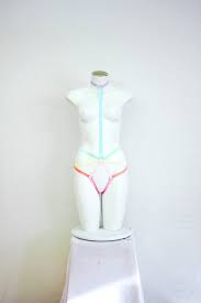 Pastel Rainbow Body Harness Exotic Dancewear Rainbow Harness Pastel Lingerie Rainbow Fashion Outfit Pride Parade Plus Size Lingerie