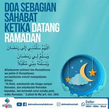 Waktu sahur merupakan salah satu waktu yang sangat mustajab untuk berdoa di bulan ramadhan. Doa Sebagian Sahabat Ketika Datang Ramadan Nasihat Sahabat