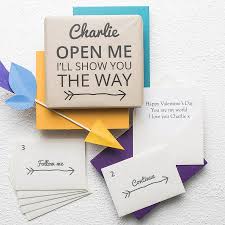 Your first kiss in a flip book. Personalised Couple S Treasure Hunt By Martha Brook Notonthehighstreet Com