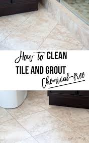 Keep the grout wet with the sugar and water solution as you. How To Steam Clean Tile And Grout Chemical Free Clean Tile Diy Cleaning Solution Tile Removal
