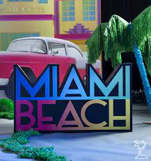 The theme consisted of clothing, furniture, hairs, 6 rideables and 4 houses. Get Into A Miami State Of Mind During Your School Prom With Our Unique Miami Beach Prom Theme Beach Themed Party Miami Party Large Party Props