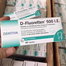 Gia Ban Vitamin D Fluoretten 500 I E