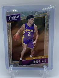 Maybe you would like to learn more about one of these? Lonzo Ball Prestige Rookie Card Silver Boarder Owls Collectibles