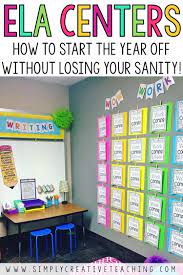 Setting Up Your Reading Centers Simply Creative Teaching Reading Centers Word Work Centers Creative Teaching