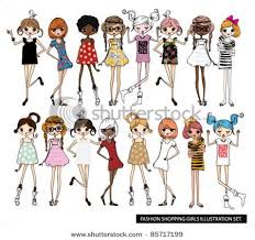 Another Cute Fashion Illustration Set Long Legs Ilustracoes De Menina Ilustracao Bonita Illustration