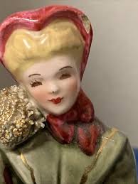 Florence Ceramics Lady Figurine "Irene" Made in Pasadena California