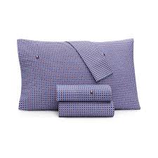 Overstock.com has been visited by 1m+ users in the past month Tommy Hilfiger Geometric Sheet Set Queen Medieval Blue Buy Online In Angola At Angola Desertcart Com Productid 201894501