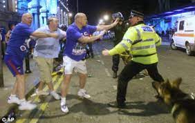 Well, the final, first of all, is the reward for all the hard work they've put down in the last two years. Manchester Police Left Sickened And Disappointed By Rioting Rangers Fans Daily Mail Online