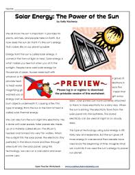 It is one of the oldest energy sources exploited by humans and today is the most established and efficient the academic term for wind power—eolic energy—is derived from the name of the greek mythological figure, aeolus, the keeper of the winds. Solar Energy The Power Of The Sun Worksheet Answers Fill Online Printable Fillable Blank Pdffiller