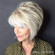 Graduation Layered Short Hair Best Short Hairstyles For Older Women In 2019 Modern Hairstyles Hair Styles Short Hair Styles