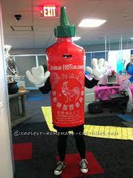 Spicy Homemade Sriracha Hot Sauce Costume