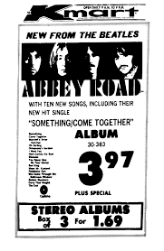 Kmart October 1969 Beatles Abbey Road The Beatles Beatles Abbey Road Abbey Road