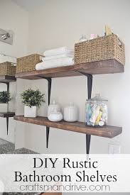 This rather original bathroom, found on diy & crafts ideas magazine, features a group of tree stumps seemingly strewn around. Rustic Bathroom Ideas Cute Diy Projects