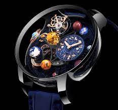 Astronomia Solar Jewelry Planets Zodiac Black Dlc Titanium Jacob Co
