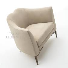 Create an inviting atmosphere with new living room chairs. Modern Luxury Armchair Bronze Framed Armchairs Taylor Llorente Furniture