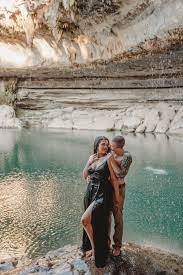 Romantic And Playful Hamilton Pool Engagement Session In Dripping Springs Tx Hamilton Pool Dallas Engagement Photos Dallas Engagement Photo Locations