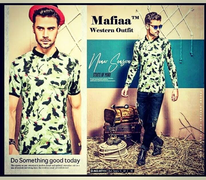 Collar Half Fancy T-Shirt product image