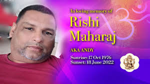 Rishi Maharaj Funeral Service