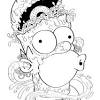 Bart simpson supreme coloring pages. 1