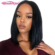 Поръчка 150% плътност на къси човешки коси боб перуки за черни жени 12х6  перу директни дантела предната човешки косъм перуки чудо не стъклени реми \  Отстъпки < BazarItems.news