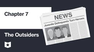 (a) leaving a movie theater. The Outsiders Chapter 7 Summary Course Hero