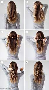 Sleek ponytail everyday hairstyles for long hair the sleek back ponytail is a popular hairstyle for everyone. 25 Easy Hairstyles For Long Hair Cuded Easy Hairstyles Medium Length Hair Styles Medium Hair Styles