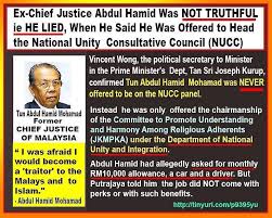 · 2 ratings · 0 reviews · 1 distinct work. An Eminent Former Judge And Chief Justice Cannot Tell The Truth Din Merican The Malaysian Dj Blogger