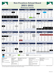 Calendrier Elections Parents D élèves 2023 Calendriers - New Frontiers School Board