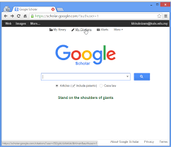 Articles, theses, books, abstracts and court opinions. Registering To Google Scholar