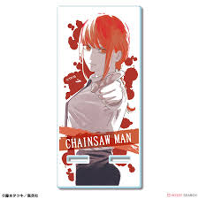 With his trusty chainsaw and chainsaw.dog, denji vies to make it to his next meal; Chainsaw Man Acrylic Smartphone Stand Design 04 Makima Anime Toy Item Picture1