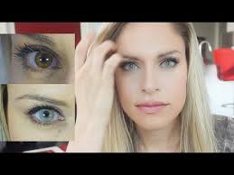 If you want deep blue ocean eyes, or a bright beaming blue pair of contacts, opaque or bright blue contact lenses will suit you. Light Blue Colored Contacts For Dark Eyes Solotica Crystal Youtube