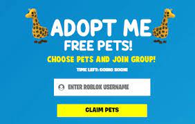 Read below to take a look at all the ways you can get pets for free in. Claimpets Com Get Free Pets On Claimpets Adopt Me Pets Hardifal