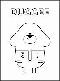 Hey duggee coloring pages are a fun way for kids of all ages to develop creativity, focus, motor skills and color recognition. Printable Coloring Pages Hey Duggee 5