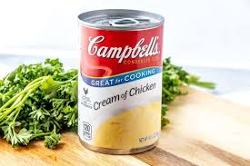 Campbell's condensed cream of chicken soup is a pantry staple in many households. Slow Cooker Chicken And Noodles Tornadough Alli