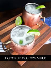 Coconut Moscow Mule Recipe Mule Recipe Ginger Beer Moscow Mule Recipe