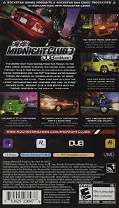Mar 21, 2021 · unlock all levels, vehicles, and more cheats for playstation 2. Amazon Com Midnight Club 3 Dub Edition Sony Psp Artist Not Provided Todo Lo Demas